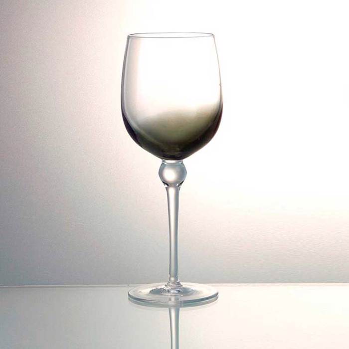 Cryspo Trio Set 6 Temaxion Potiri Nerou Kolonato 370ml apo Fusito Gyali 'HALF SMOKE' 5200353